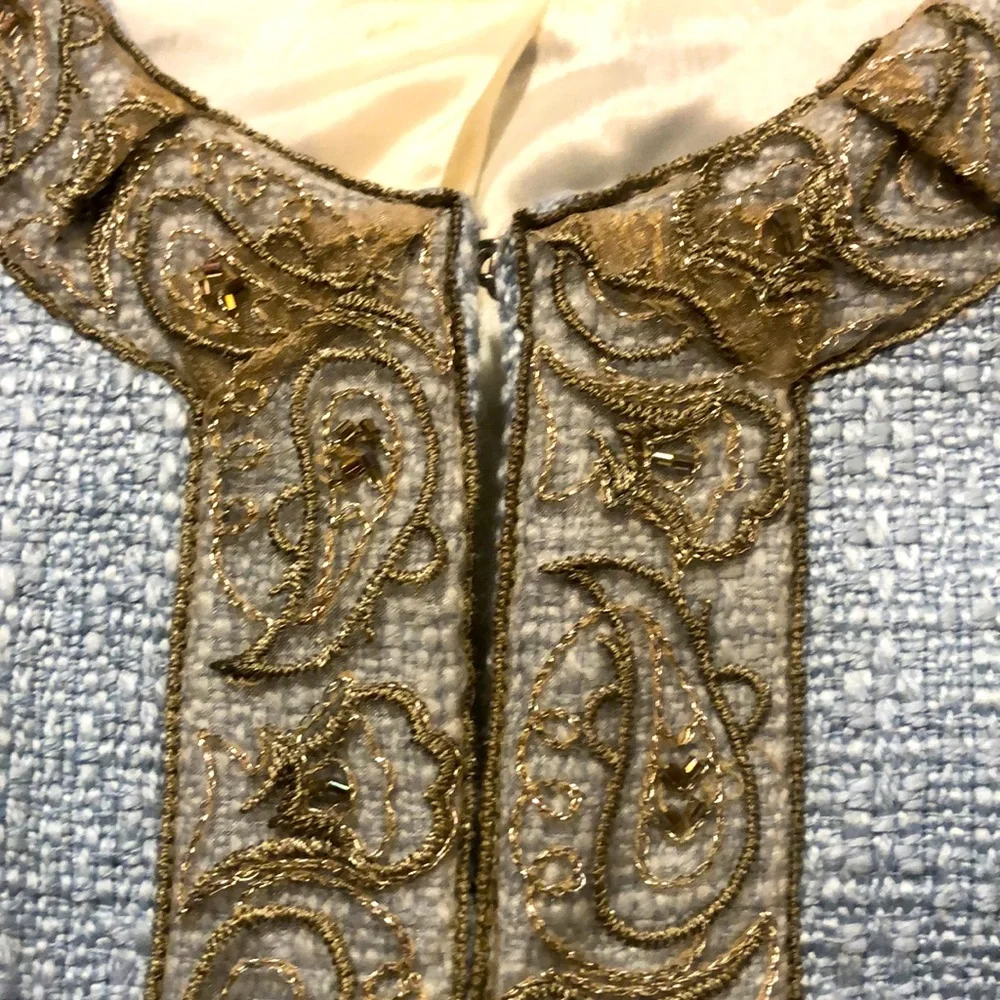 Walter Blue jacket Top - Picture 5 of 8